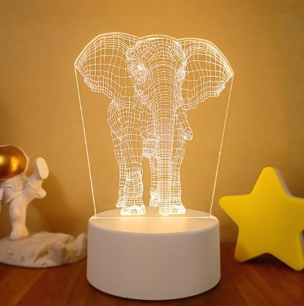 3D Lights Colorful Touch Remote Control LED Visual Lights - HD Wireless Product #3