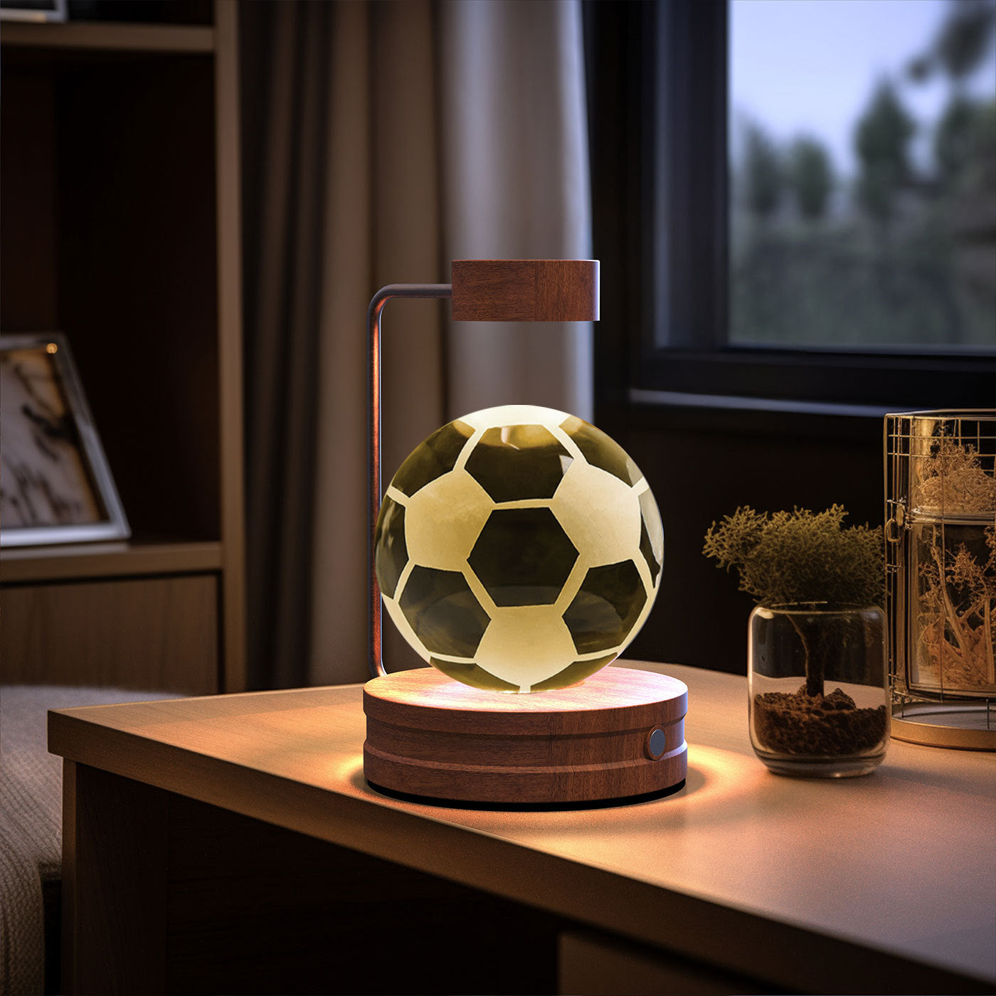 Crystal Ball Cosmic Dinosaur Indoor Night Light USB Power Warm Bedside Light Birthday Gift Night Lamp 9a9524ea 8d89 44de 888d