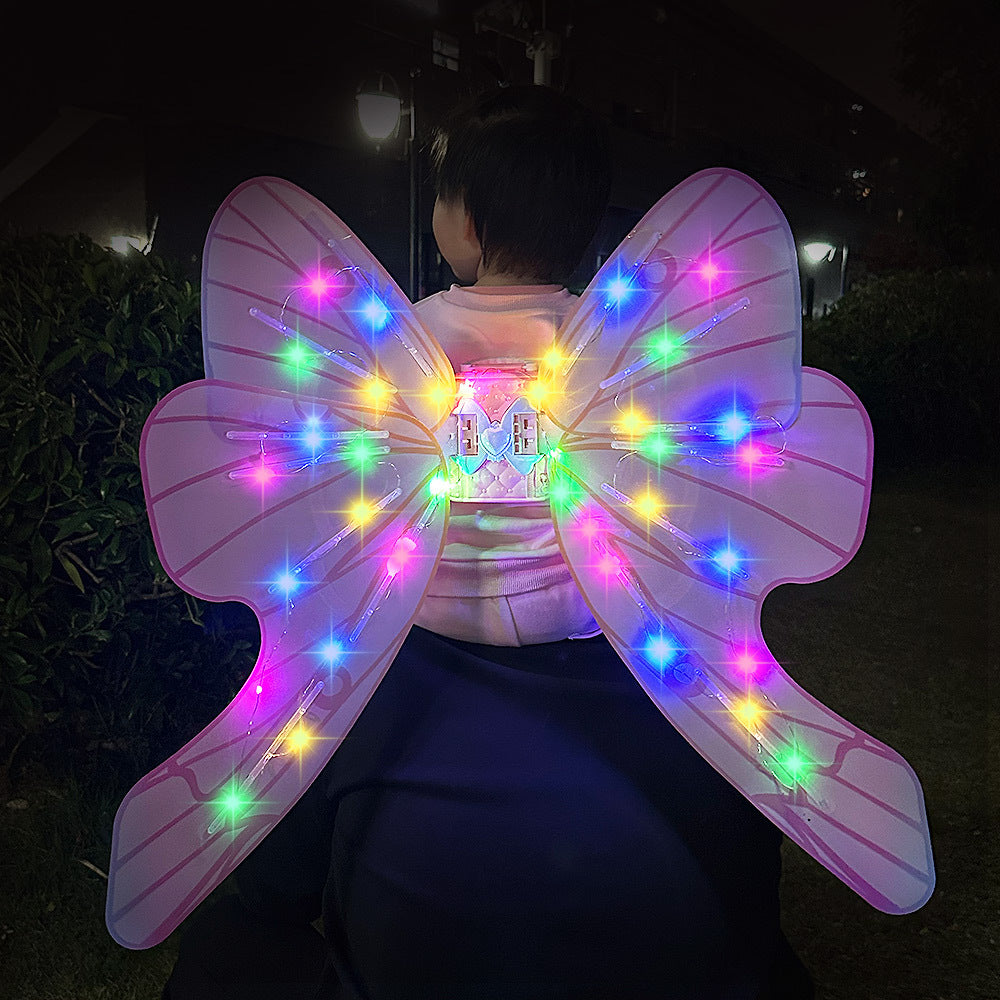 Children's Electric Butterfly Glowing Wing Toy Girl 9ab3b67b 7559 4484 926f a8c1bf0c46d3