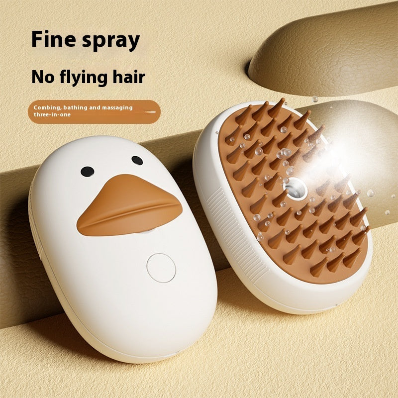 Pet Whale Small Yellow Duck Spray Massage Comb 9ab76673 9320 4c7c 979d e7de95c1cdc6 trans