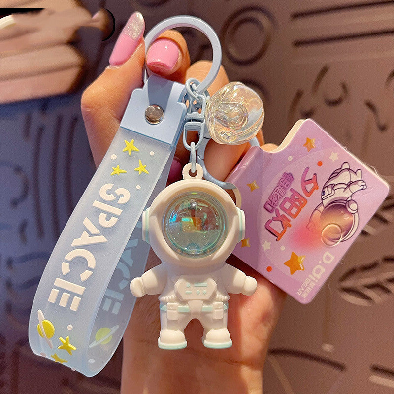 Cartoon Astronaut Sunset Sunset Lamp Luminous Keychain 9acbd9ac f80b 444b bf2c d0410c64641c