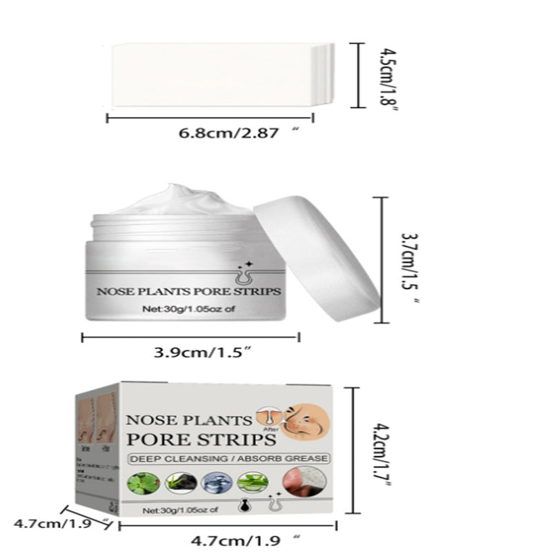 60 Sheets Of Paper Tearable Nasal Membrane Clean Pores Mild Sticker - HD Wireless Product #2