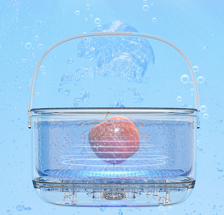 Fruit And Vegetable Purifier Household Portable Ultrasonic Cleaning