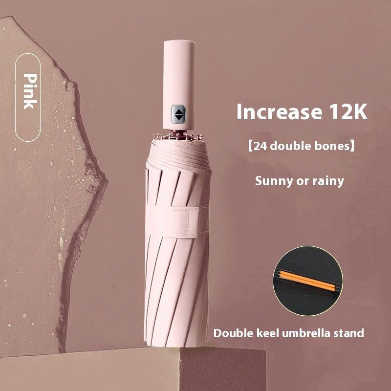 Umbrella Automatic 24-bone Oversized Sun Umbrella 9ba986d6 2290 4ede 8b96 51d56b11270d trans