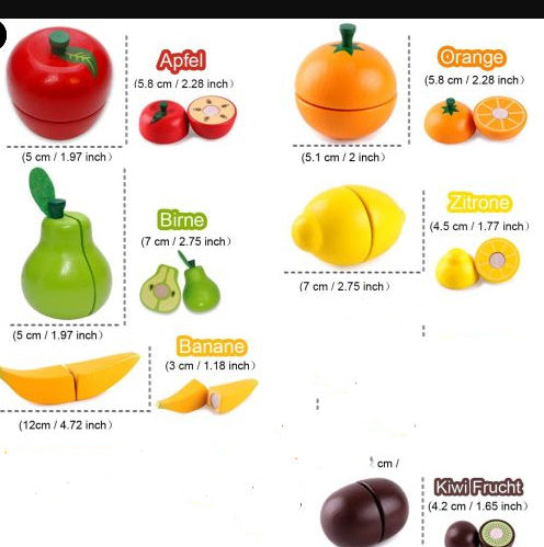 Wooden Vegetable Magnetic Children's Play House Cut Fruit Toys 9bcf25f9 5020 4621 931f a77adef24ef2