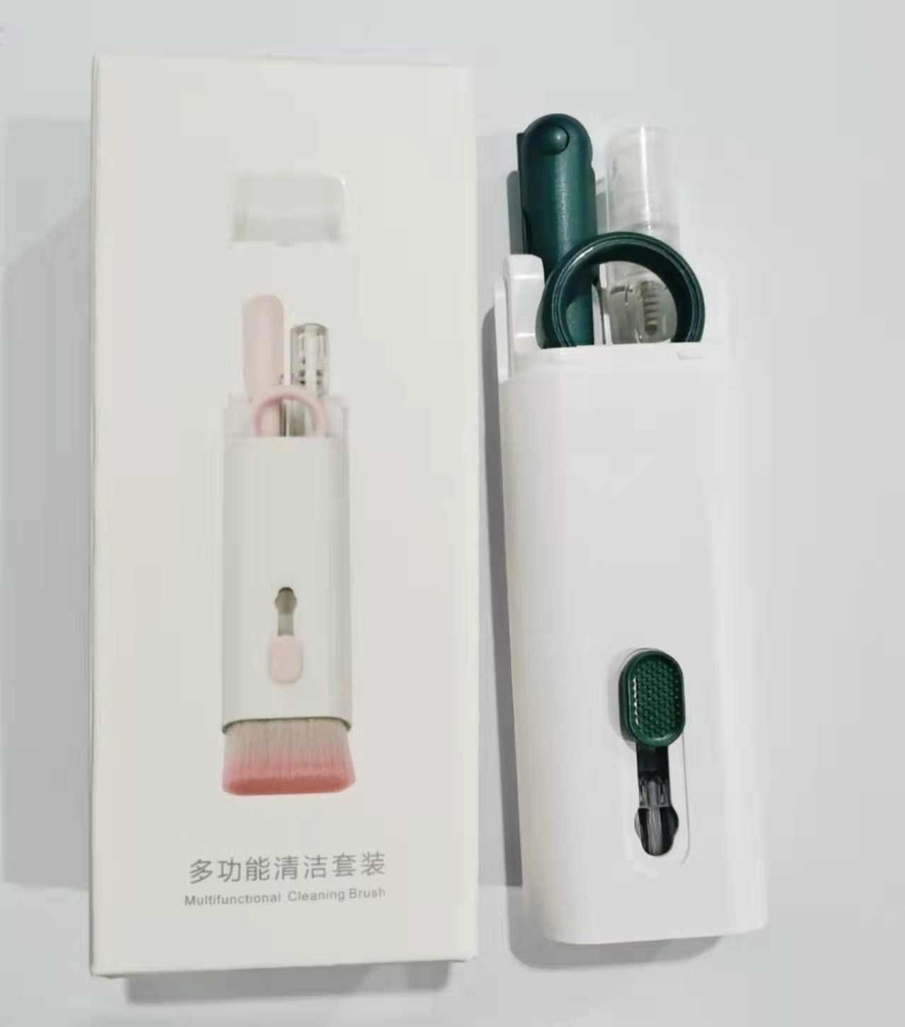 Multifunctional Bluetooth-compatible Headset Cleaning Pen Set Keyboard Cleaner Cleaning Tools Cleaner Keycap Puller Kit 9c18e