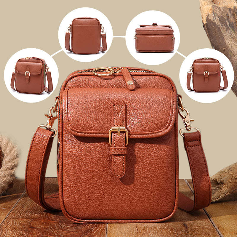 Unisex Vintage Large Capacity Messenger Bag Storage Bag With 10 Card Inserts Casual Backpack Women's Bag Retro Backpack Larg