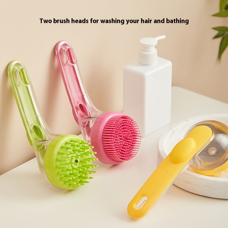 Dogs Cats Pets Brush Pet Bath Brush Cleaning Brushes Long Handle Shower Brush Pet Supplies Cat Dog Pet Grooming Comb For Pet