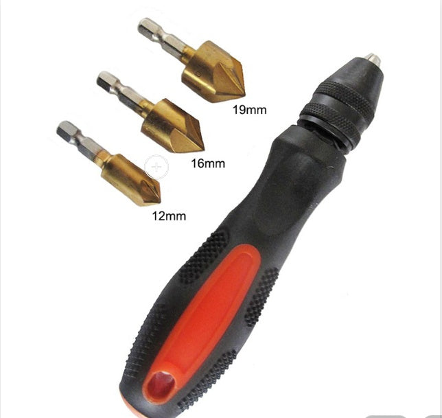 Reaming Drill Chuck Multi-purpose Tool Punching Manual Chamfering Knife 9c8f66f3 931b 4adc 8481 f55fcc35aa58