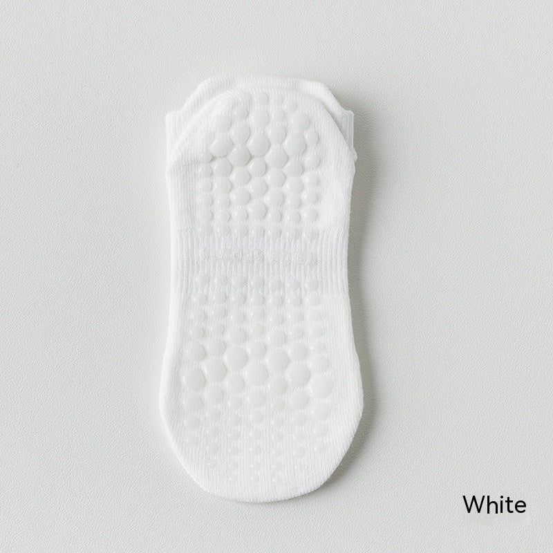 Women's Pure Cotton Non-slip Silicone Indoor Fitness Pilates Socks 9cfe5f65 6332 4f3c ad3e 9d95d27e59e5