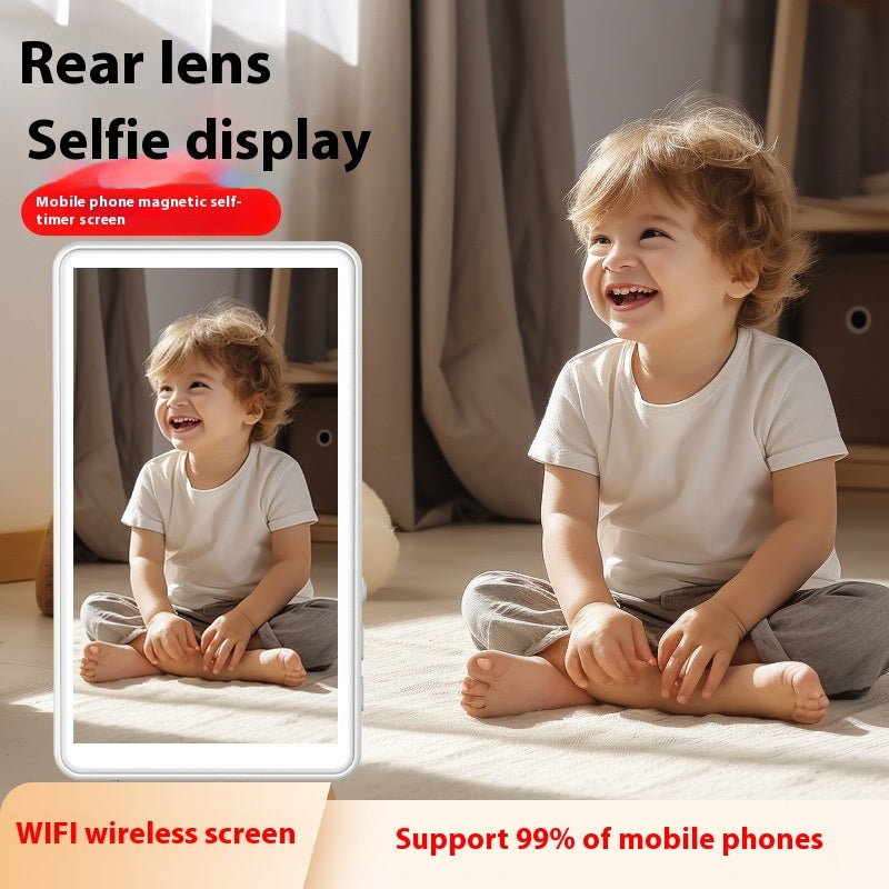 Wireless Mobile Phone Selfie Magnetic Suction HDMI Same Screen Device Selfie Auxiliary Tool - 图片 3
