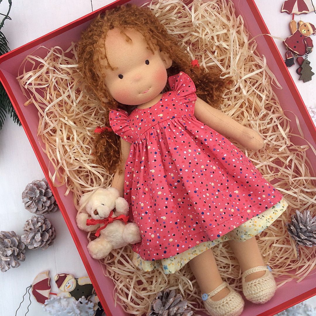 Waldorf Handmade Plush Doll Children's Toy 9d71585b 0da7 463f 9518 1a008d94a2e6