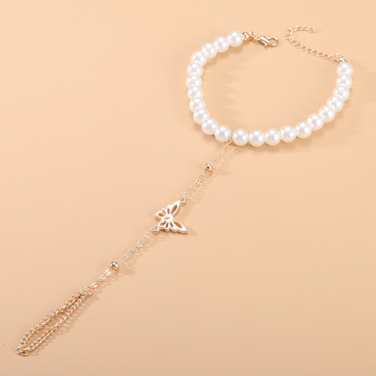 Butterfly Finger Bracelet Ladies Bracelet 9da8d8fb 819d 4367 9eea a2271a040850