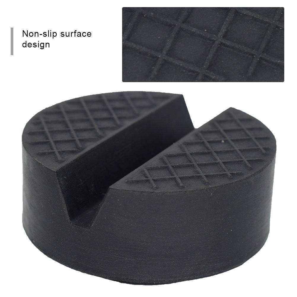 Black Rubber Pad Slotted Floor Jack Pad Frame Rail Adapter 9dc809ca 8c0f 4da0 9a0f f06d7cdaa37c