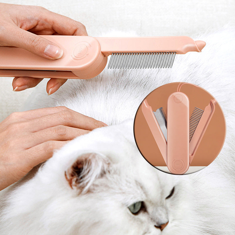 Pet Cat Dematting Comb Dog Grooming Styling Hair Removal Dense Teeth Massage Comb 9dce3682 9182 4dc8 9baa dfe0d635118f