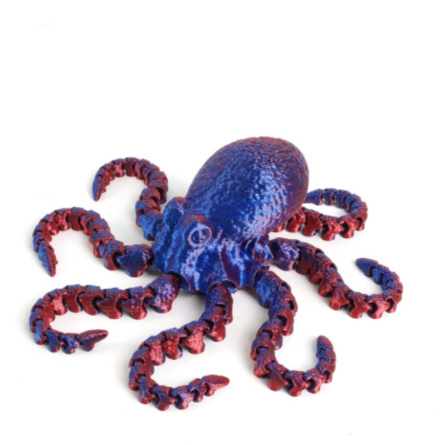 Cute Movable Joint Print Octopus Toy 9e4680c9 97d7 4f70 9c4b 52740ffa2478 fine