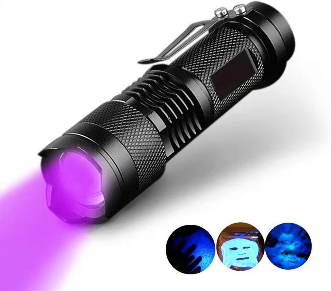 Fluorescent Detection UV Flashlight Scorpion Lamp Cat Moss Purple Light Aluminum Alloy Torch 9eec3ddc 7271 48cd 9889 745e3ffb