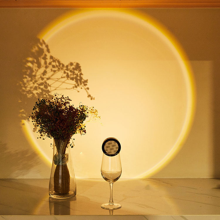 Led Lights Wireless Closet Kitchen Lights Under Furniture Battery Powered Sunset Nightlight Wall Lamp Bedroom Decoration Cabi