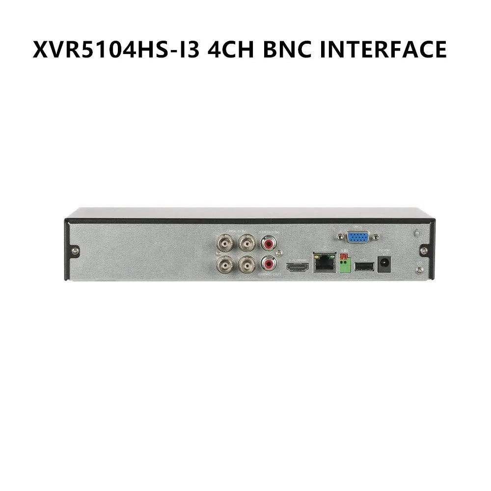 Dahua XVR5104HS/5108HS-I3/5116HS-I3 WizSense 4/8/16CH XVR Recorder | 6MP IP & 5MP HDCVI Camera Hc3704d04b69342fcb2a553ea4e2d3