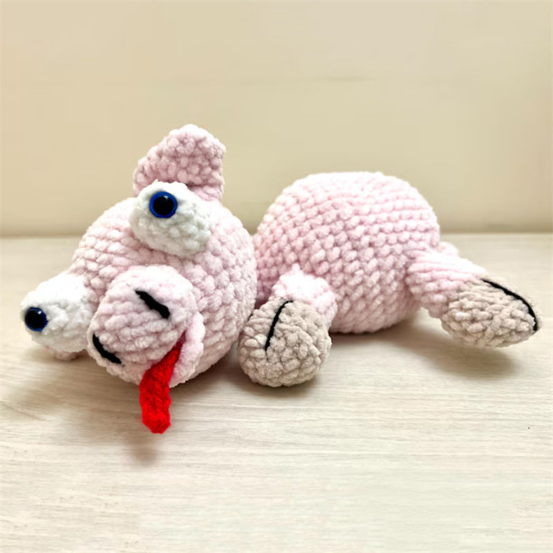 Hand-knitted Creative Animal Door Stop Ornaments O1CN018HatmM1YLkFwmehuT 2213252623043 0 cib