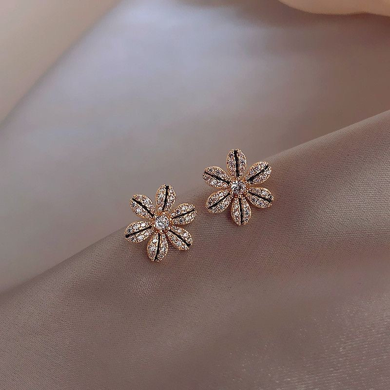 Wine Red Bean-shaped Stud Earrings Retro O1CN0191BYqH20nVVQuVDUW 2204814786894 0 cib