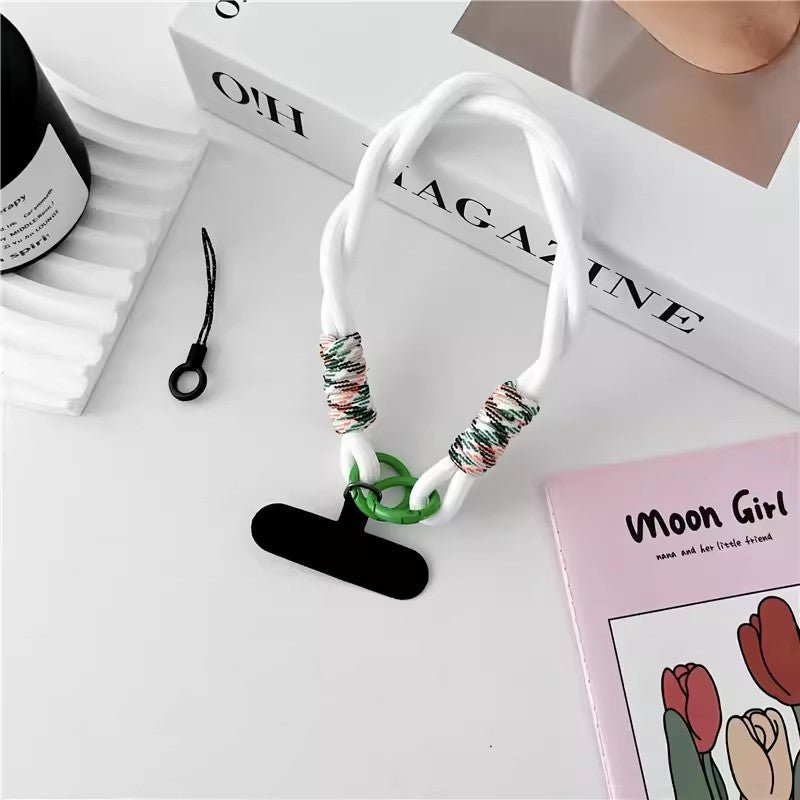 Nylon Portable Twist Mobile Phone Lanyard - 图片 18