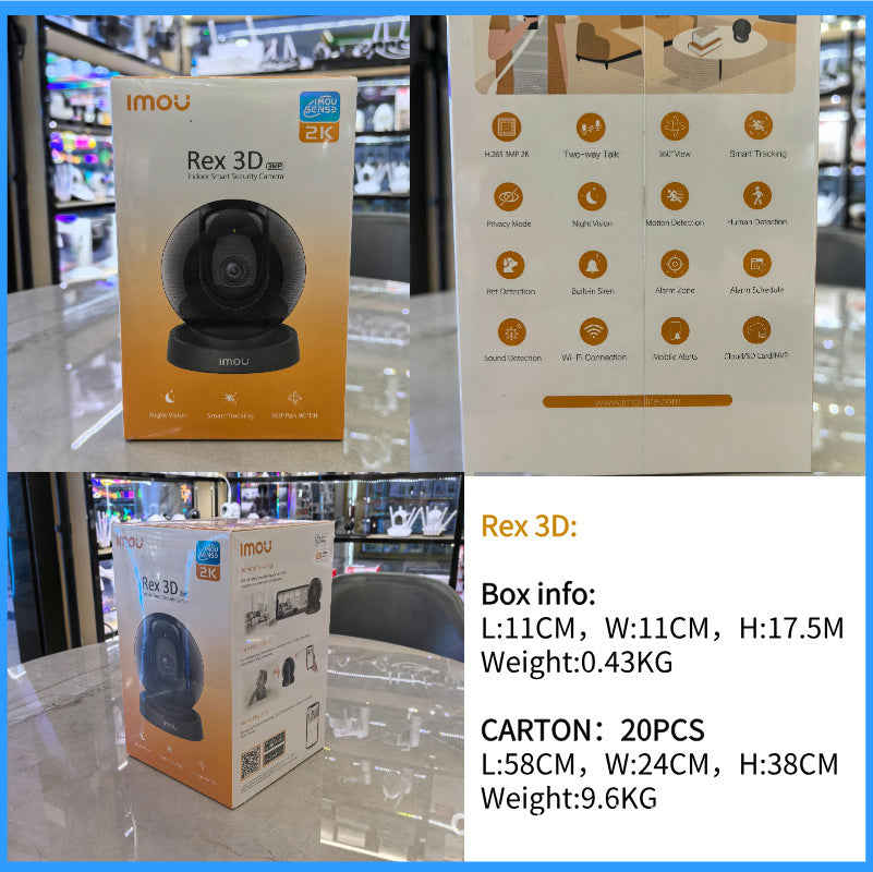 imou wifi camera cruser dual cell ranger bullet 2c orange english machine - 图片 10