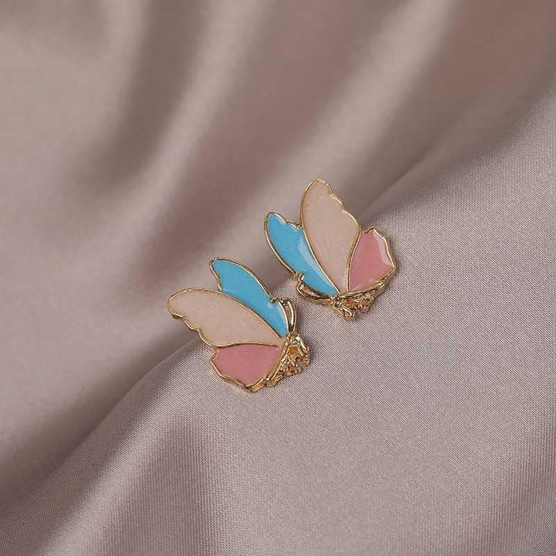 Wine Red Bean-shaped Stud Earrings Retro O1CN01H4fN0O20nVVQv3rOW 2204814786894 0 cib