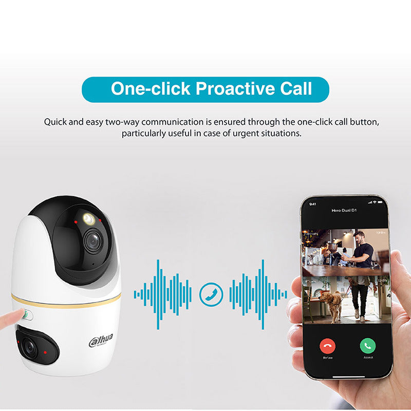 Dahua 5 5MP Wi-Fi Dual-Lens camera Dahua International yiwu source H5D-5F - 图片 2