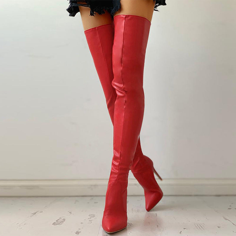 Personality Below The Knee Plus Size Women's Boots O1CN01kKugES1tfWxpN6IwV 2207946905929 0 cib