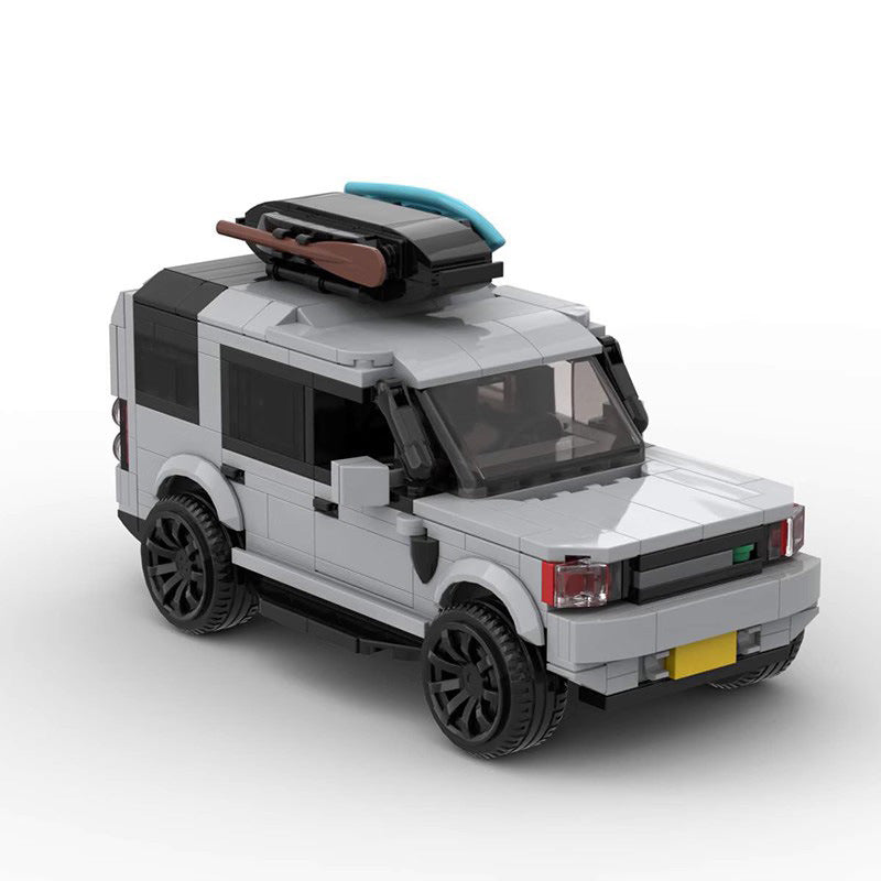 8 Grid Car Land Rover Discovery 4 SUV Assembled Speed Series Boy Gift - HD Wireless Product #9
