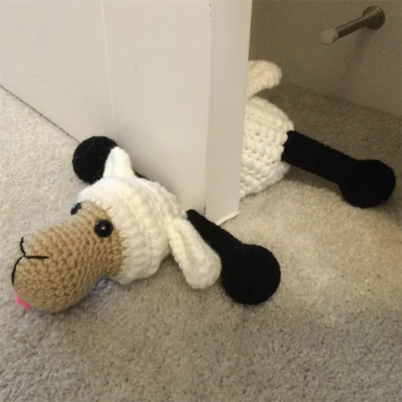 Hand-knitted Creative Animal Door Stop Ornaments O1CN01qTk8xi1YLkE7Z6L4V 2213252623043 0 cib