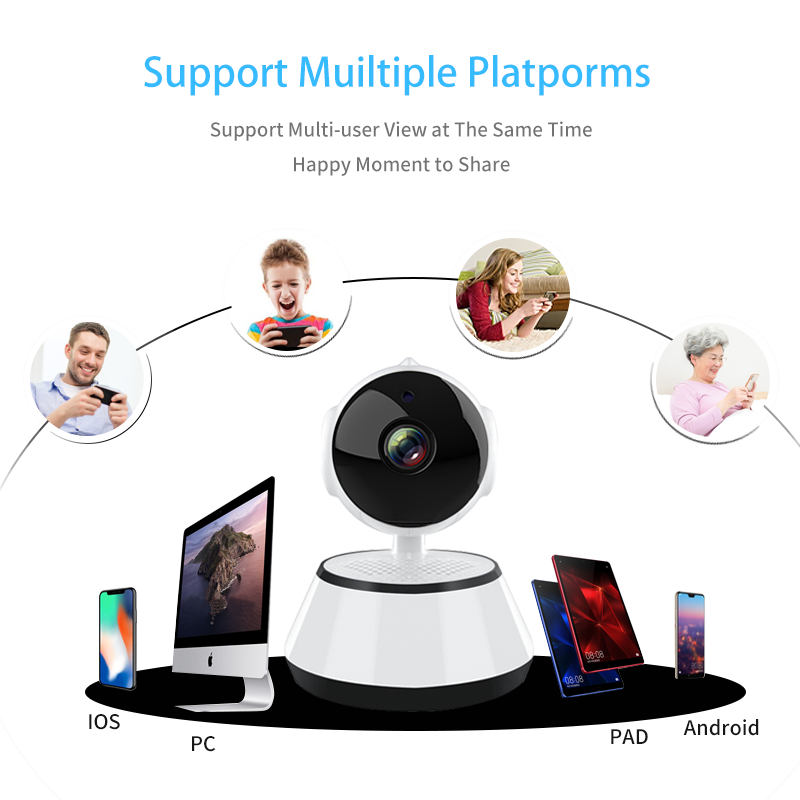 Smart Home Security Camera: Your All - around Guardian Q6 10