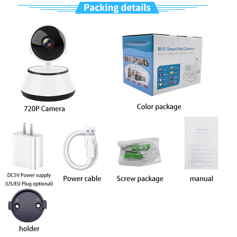 Smart Home Security Camera: Your All - around Guardian Q6 15