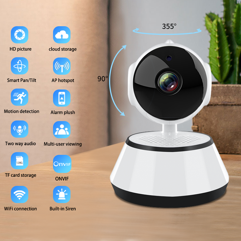 Smart Home Security Camera: Your All - around Guardian Q6 2
