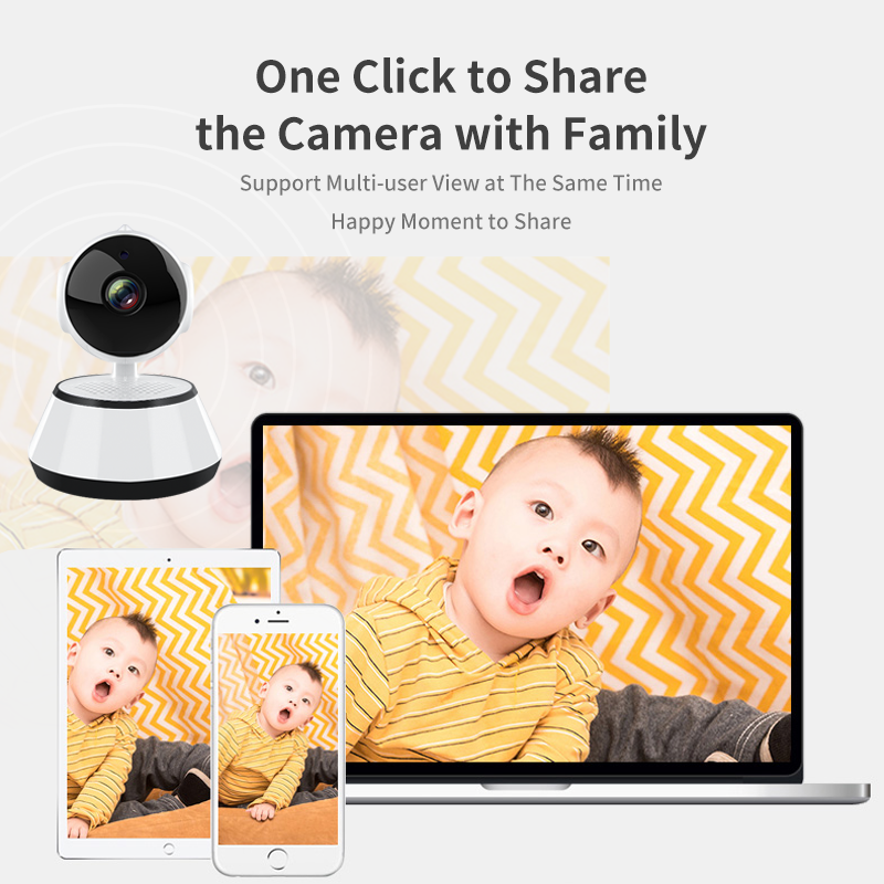 Smart Home Security Camera: Your All - around Guardian Q6 3