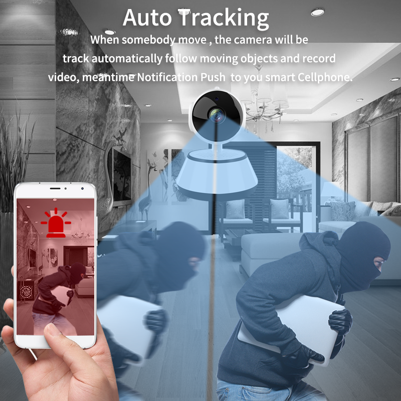 Smart Home Security Camera: Your All - around Guardian Q6 7
