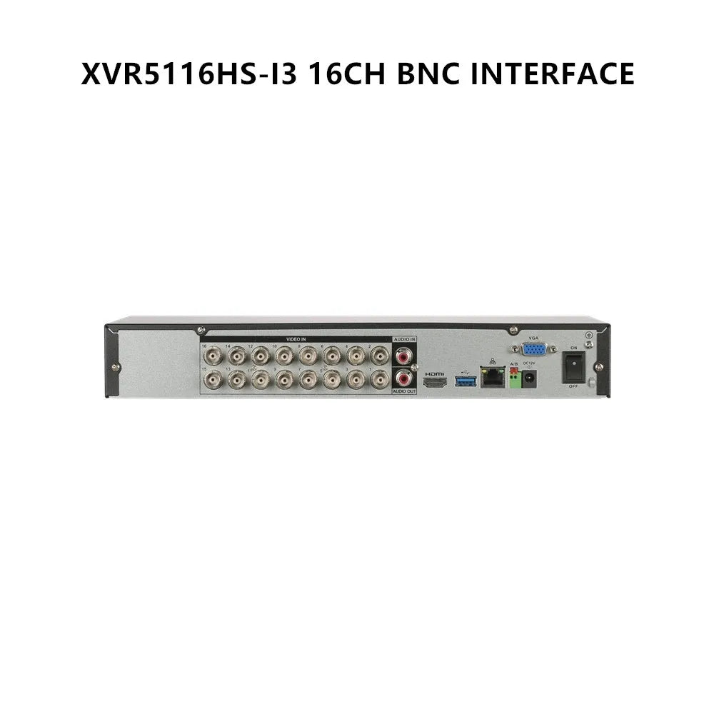 Dahua XVR5104HS/5108HS-I3/5116HS-I3 WizSense 4/8/16CH XVR Recorder | 6MP IP & 5MP HDCVI Camera S5b217fc96ec44e8b9b6363ec4a144