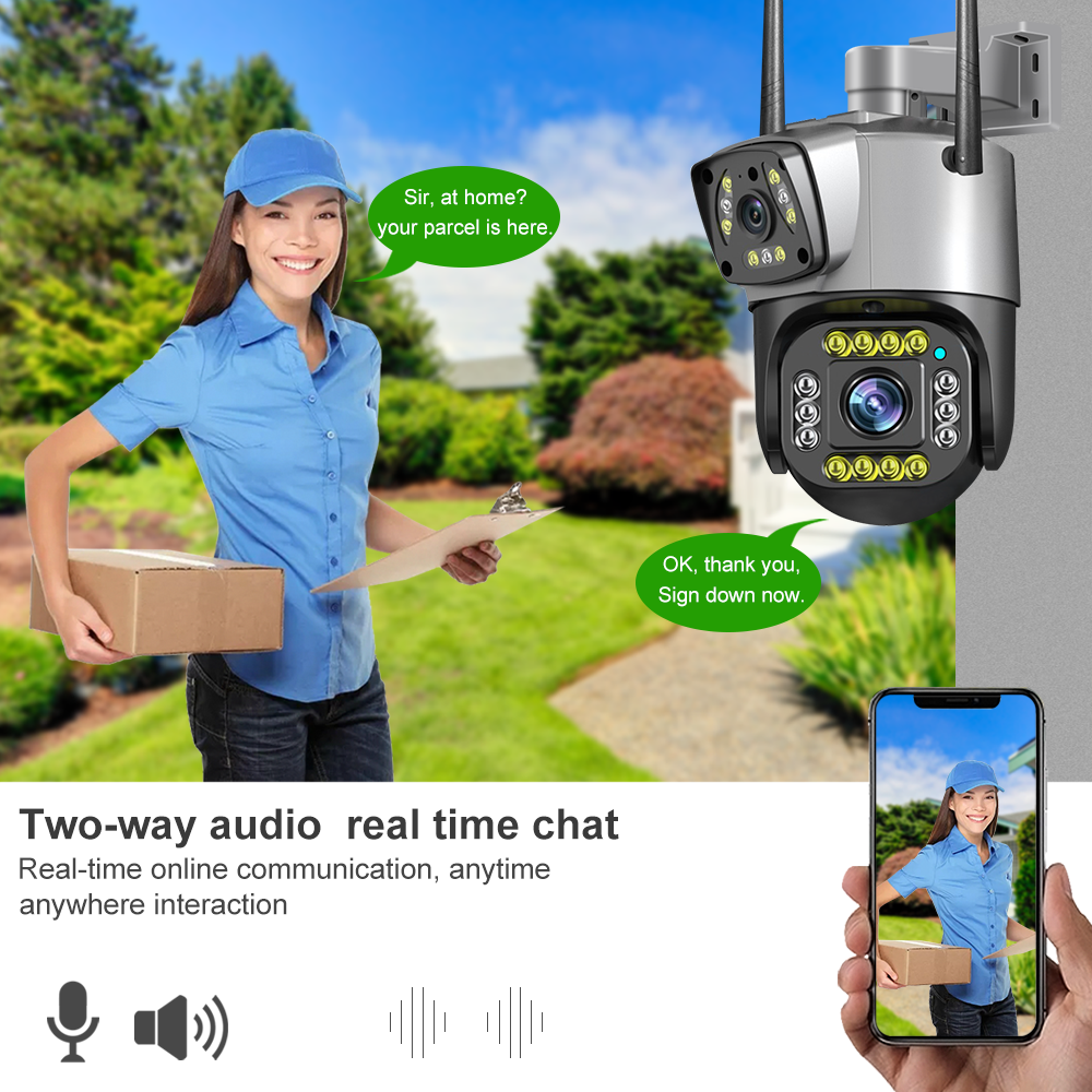 Dual - lens Smart Security Camera: Unmatched Surveillance for Every Need SC02 10