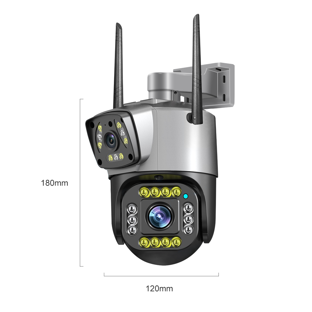 Dual - lens Smart Security Camera: Unmatched Surveillance for Every Need SC02 2