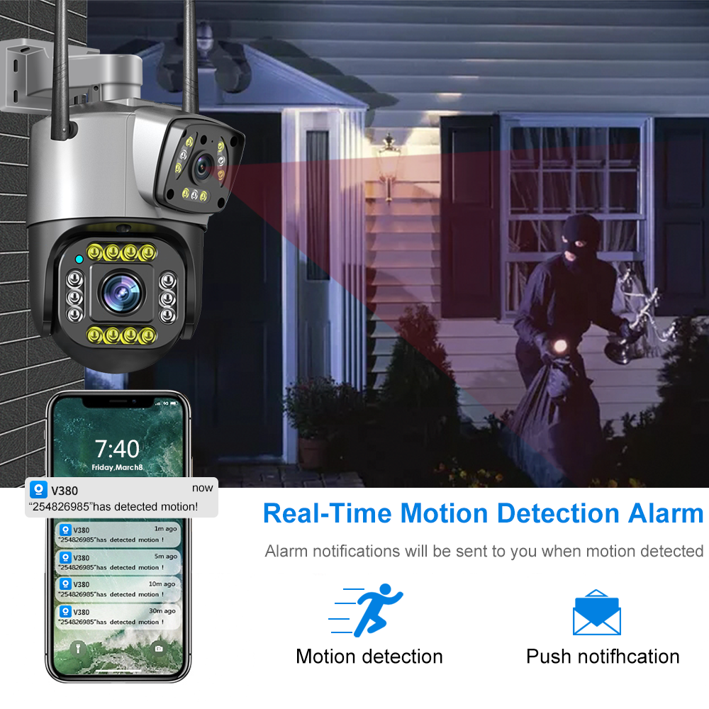 Dual - lens Smart Security Camera: Unmatched Surveillance for Every Need SC02 5