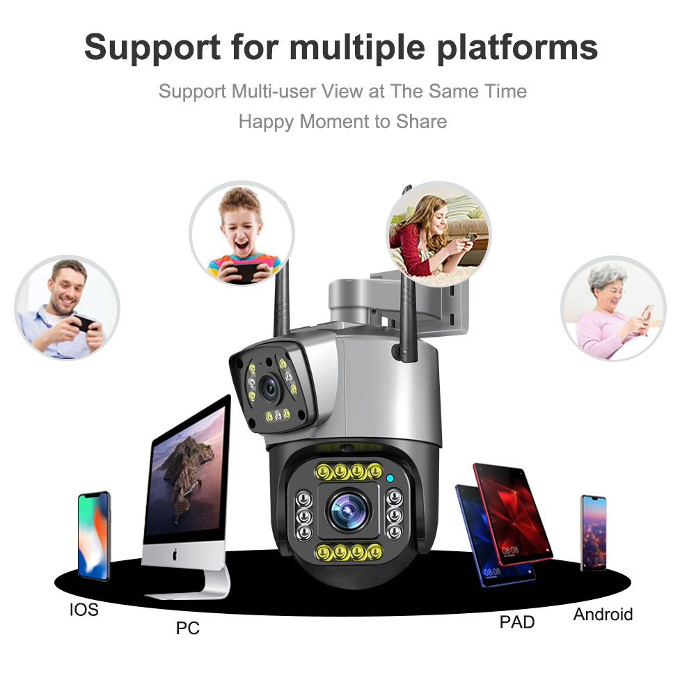 Dual - lens Smart Security Camera: Unmatched Surveillance for Every Need SC02 7