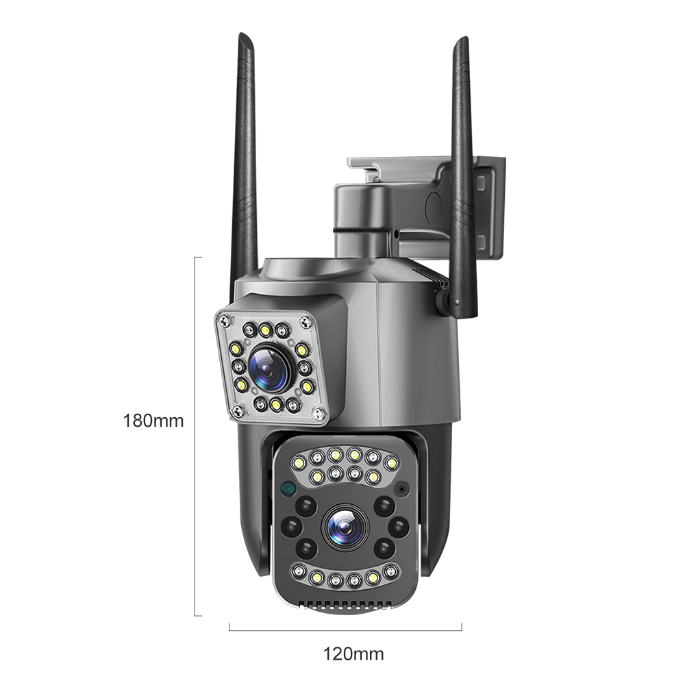 Dual - lens Security Camera: Comprehensive Protection for Every Scenario SC03 2