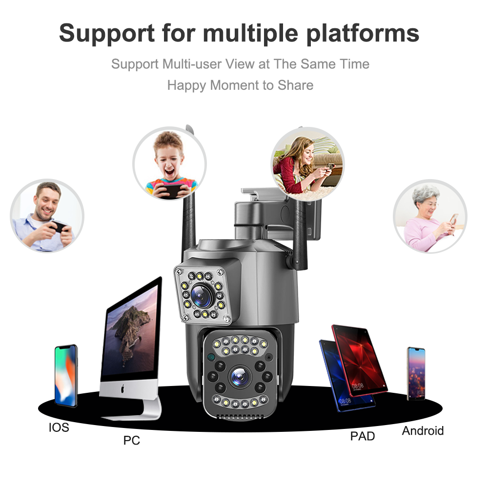 Dual - lens Security Camera: Comprehensive Protection for Every Scenario SC03 7