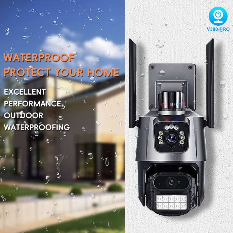 Advanced Dual - lens Security Camera: All - Encompassing Surveillance Solution SC08 3