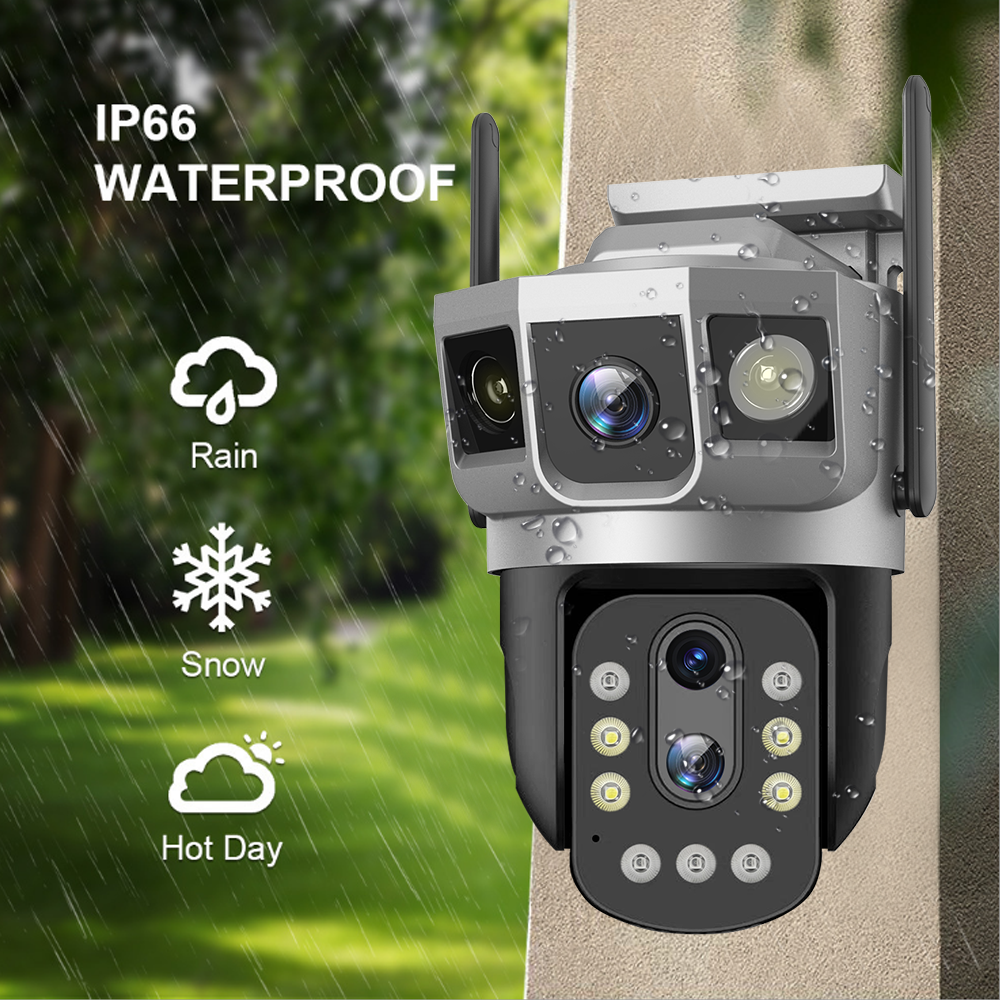 All - in - One 360° PTZ Security Camera: Unmatched Surveillance with 10X Optical Zoom SC23 DL 12