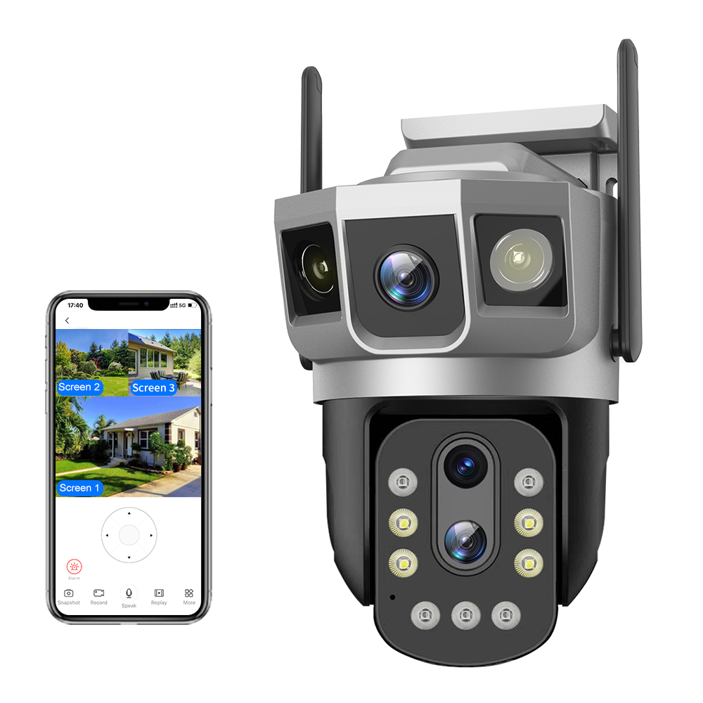 All - in - One 360° PTZ Security Camera: Unmatched Surveillance with 10X Optical Zoom SC23 DL 4