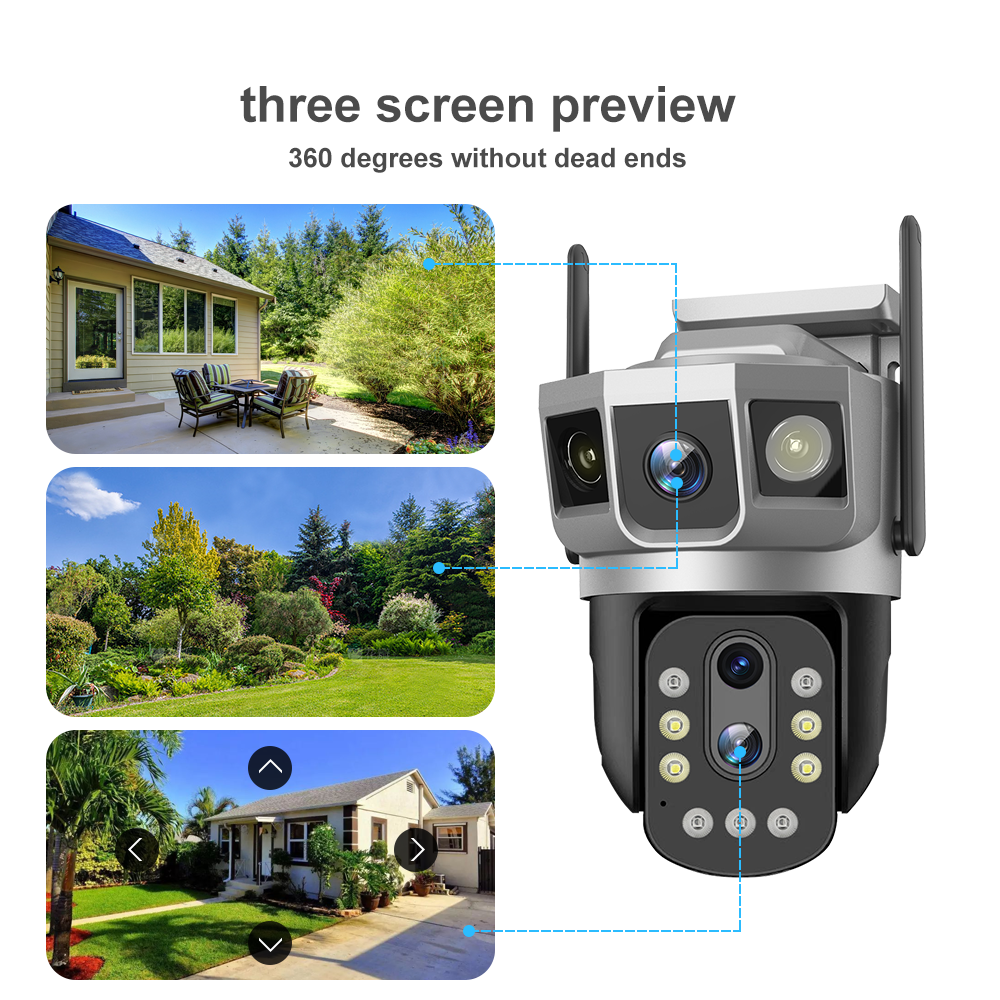 All - in - One 360° PTZ Security Camera: Unmatched Surveillance with 10X Optical Zoom SC23 DL 5