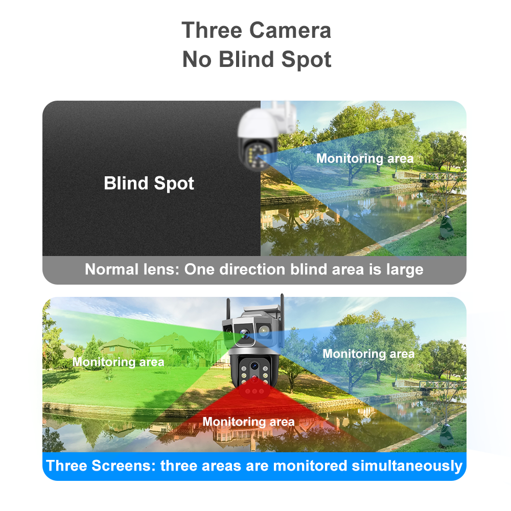 All - in - One 360° PTZ Security Camera: Unmatched Surveillance with 10X Optical Zoom SC23 DL 6