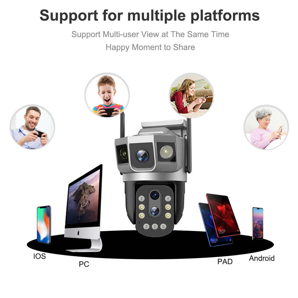 All - in - One 360° PTZ Security Camera: Unmatched Surveillance with 10X Optical Zoom SC23 DL 8